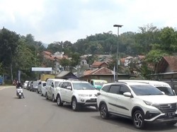 Suasana Terkini Arus Lalu Lintas di Jalur Cikaledong Nagreg