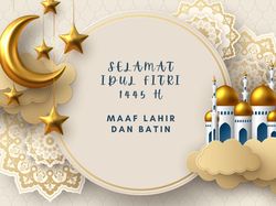 60 Ucapan Selamat Hari Raya Idul Fitri 2024, Penuh Doa Baik