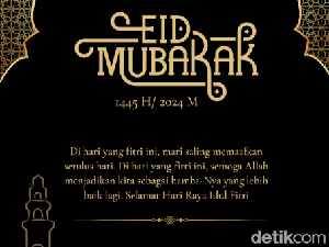 35 Ucapan Idul Fitri 2024 Lengkap dengan Balasannya yang Singkat-Penuh Doa 35 Ucapan Idul Fitri 2024 Lengkap dengan Balasannya yang Singkat-Penuh Doa