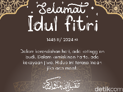 40++ Ucapan Selamat Idul Fitri 2024 Lengkap dengan Twibbon dan Kartu Lebaran