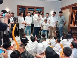 Di Acara Sosialisasi Makan Gratis, Ara Bicara Hubungan Baik Jokowi-Prabowo