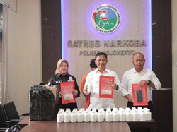 Polisi Sita 41.000 Pil Dobel L dari Bandar di Mojokerto