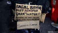 Potret Curhatan Pemudik Motor di Barang Bawaan