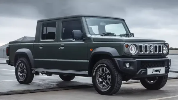 Potret Suzuki Jimny dengan Tampilan ala Mobil Pick Up Double Cabin