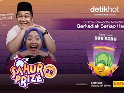 Kesempatan Terakhir Dapat THR Total Rp 1,5 Juta dari Sahur Prize!