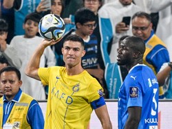 Saat Pemain Al Hilal Girang Ronaldo Dikartu Merah