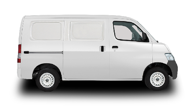 Daihatsu Gran Max blind van.