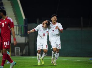 Laga Uji Coba: Indonesia U-23 Kalahkan UEA U-23 1-0