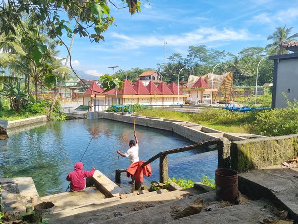 Segarnya Kali Bangkong Magelang, Dialiri Sumber Mata Air Begitu Jernih