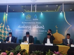 Hasil Sidang Isbat Pemerintah: Lebaran 2024 Jatuh pada Rabu 10 April
