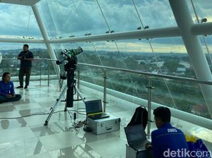 Hasil Pengamatan Hilal 1 Syawal di Balikpapan Tidak Terlihat, Tertutup Awan Hasil Pengamatan Hilal 1 Syawal di Balikpapan Tidak Terlihat, Tertutup Awan