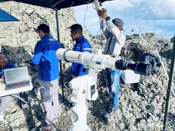 Hilal 1 Syawal 1445 H di Ambon Tak Terlihat gegera Terhalang Cuaca Buruk