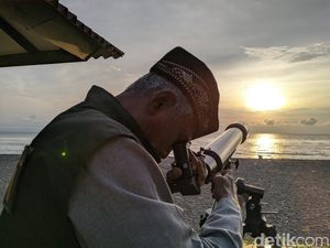 Hilal Tak Terlihat di Mataram meski Pakai Tiga Teleskop