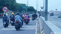 Pemudik Mulai Ramai Melintas di Jembatan Suramadu