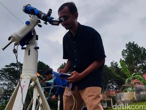 Cuaca Mendung, Hilal 1 Syawal Tak Teramati di Lembang