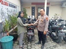 Kantor Polisi di Sidoarjo Jadi Tempat Penitipan Kendaraan untuk Pemudik
