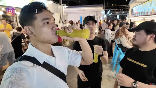 Seru! Fuji, Fadli, dan Rachel Vennya Kulineran di Pasar Malam Bangkok