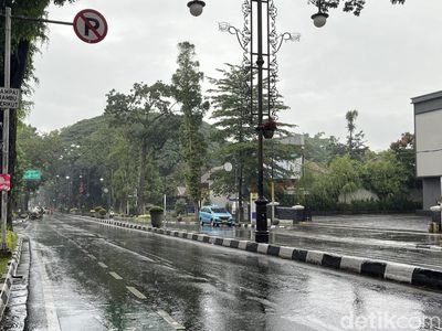Hujan dan Pagi yang Tenang di Kota Bandung Jelang Lebaran