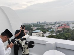 BBMKG sebut Hilal Belum Tampak di Dua Titik Pantau