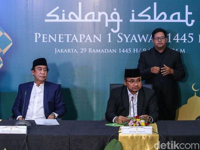 Tok! Pemerintah Tetapkan Idul Fitri 1445 H Besok