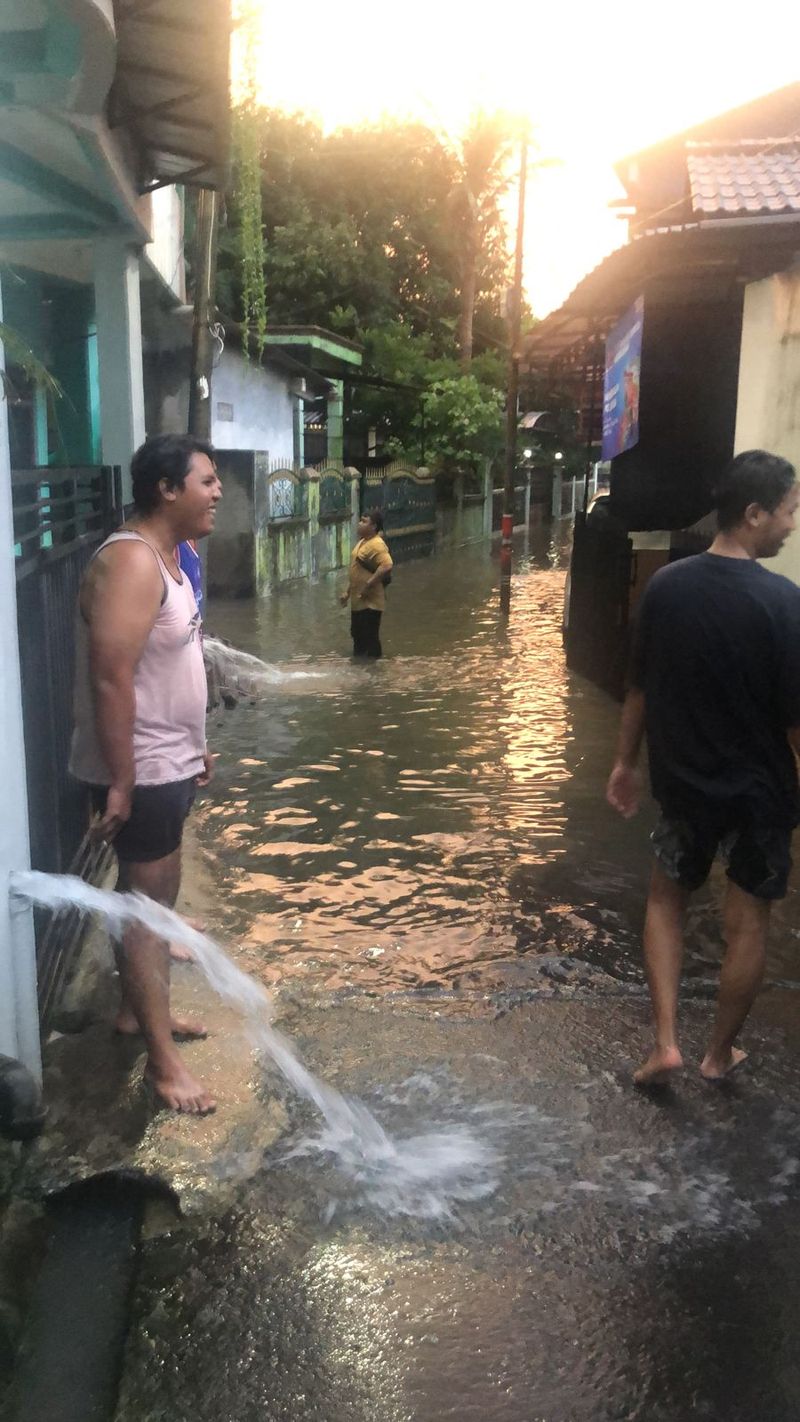 Banjir di Rawa Kuda, Cibubur, Ciracas, Jakarta Timur (Dok Istimewa)
