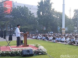 Pesan Menjaga Kerukunan dari Bey Machmudin di Hari Lebaran
