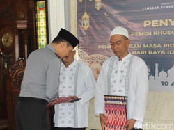 Dapat Remisi Hari Raya, 2 Napi Lapas Cianjur Bebas