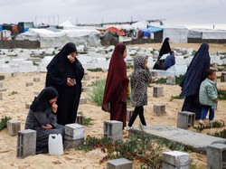 Suasana Idulfitri di Gaza, Sedihnya Warga Jadi Korban Invasi Israel