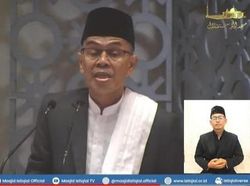 Khatib Salat Id Istiqlal: Dalam Situasi Bermusuhan Sulit Hasilkan Karya Besar