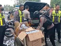 Polisi Sita Petasan Jumbo yang Hampir Saja Diledakkan di Bangkalan
