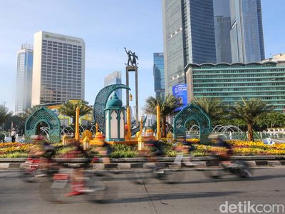Potret Jakarta Lengang Ditinggal Warganya Mudik