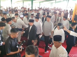 Salat Id di Griya Agung, Pj Gubernur Sumsel Ingatkan soal Iklim Kondusif