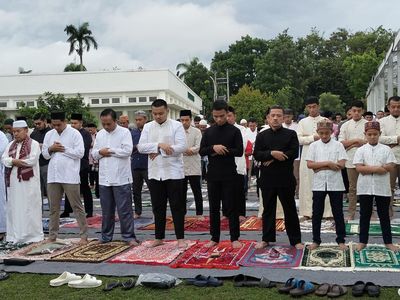 Suasana Sholat Id Lebaran 2024