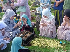 Lebaran Tamara Tyasmara Berselimut Duka Seusai Kepergian Dante Lebaran Tamara Tyasmara Berselimut Duka Seusai Kepergian Dante