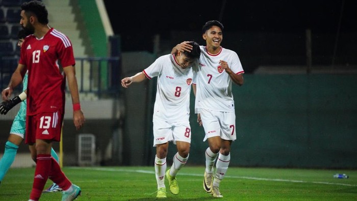 Timnas Indonesia U-23 menang 1-0 atas Uni Emirat Arab dalam laga uji coba jelang Piala Asia U-23 2024.