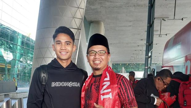 Ultras Garuda dan KBRi Qatar Sambut Timnas Indonesia U-23 di Doha, Qatar, Rabu (10/4/2024) siang waktu setempat.