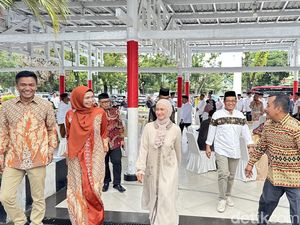 Pj Gubernur Sulsel Bahtiar Open House di Rujab, Seluruh Kepala Daerah Hadir