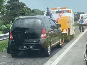 3 Mobil Terlibat Totolan di Tol Sumo KM 727, Sopir Diduga Kurang Konsentrasi