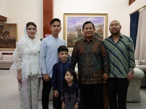 Jan Ethes dan La Lembah Manah Ikut Silaturahmi ke Rumah Prabowo