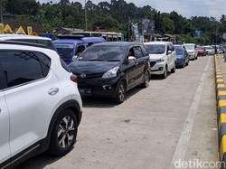 Kondisi Tol Bocimi Ruas Cigombong-Cibadak Pascadibuka Usai Longsor