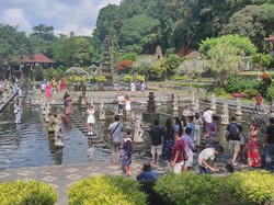 Libur Lebaran, Tirta Gangga dan Pura Lempuyang Favorit Wisatawan