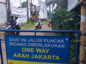 Polisi Terapkan One Way Puncak Bogor Arah Jakarta Siang Ini