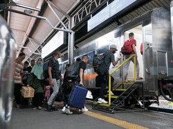 KAI Prediksi Puncak Arus Balik 14 April, Kereta Tambahan Disiapkan