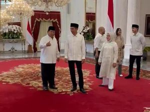 Hari Kedua Lebaran, Prabowo dan Didit Kunjungi Jokowi Lagi di Istana