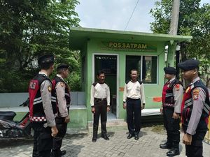 Polres Mojokerto Kota Intensifkan Patroli Perumahan yang Ditinggal Mudik