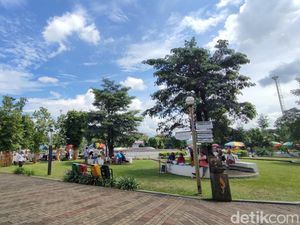 Alun-alun Ciamis Jadi Wisata Alternatif Pemudik saat Libur Lebaran