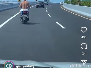 Bule Bertelanjang Dada Masuk Tol Bali Mandara, Diamankan Polisi Bule Bertelanjang Dada Masuk Tol Bali Mandara, Diamankan Polisi