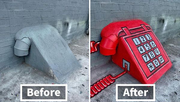 Keren! Jalanan Biasa Ini Disulap Jadi Mahakarya Super Kreatif