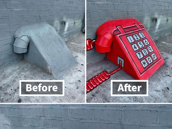 Keren! Jalanan Biasa Ini Disulap Jadi Mahakarya Super Kreatif