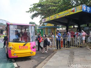 Libur Lebaran, Taman Mini Diserbu Pengunjung